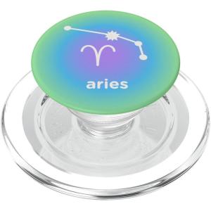 PopSockets Zodiac Phone Grip – Aries Constellation PopSockets PopGrip for MagSafe(Magnetic PopGrip)