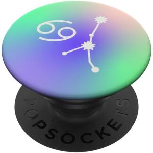 PopSockets Zodiac Phone Grip – Cancer Star Sign PopSockets PopGrip for MagSafe(Adhesive PopGrip)