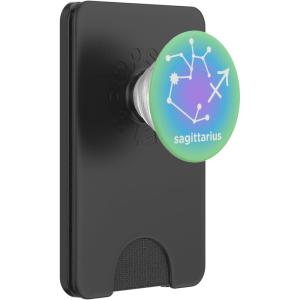 PopSockets Zodiac Phone Grip – Sagittarius Constellation PopSockets PopGrip for MagSafe(Magnetic PopWallet)
