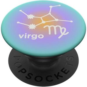 PopSockets Zodiac Phone Grip – Virgo Constellation PopSockets PopGrip for MagSafe(Adhesive PopGrip)