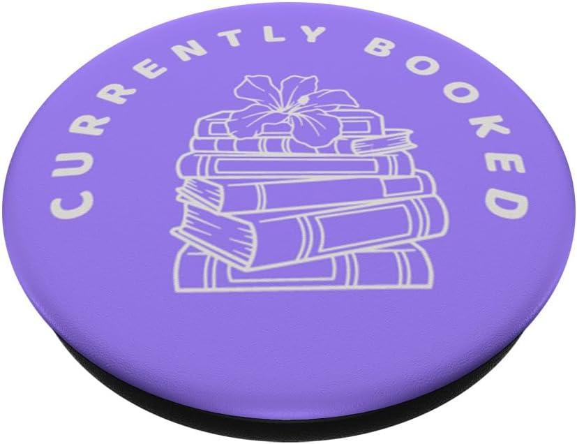 imagePopSockets Bookish Phone Grip amp Stand Currently Booked PopSockets PopGrip for MagSafeAdhesive PopGrip