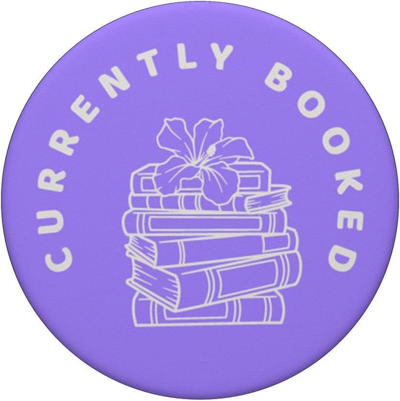 imagePopSockets Bookish Phone Grip amp Stand Currently Booked PopSockets PopGrip for MagSafeAdhesive PopGrip
