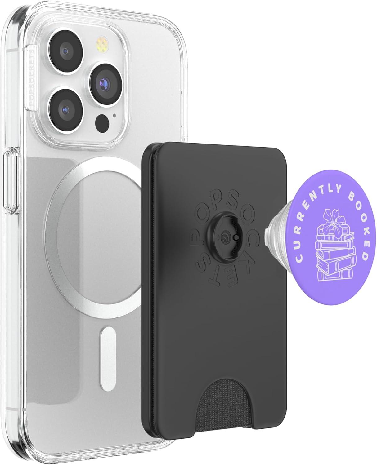 imagePopSockets Bookish Phone Grip amp Stand Currently Booked PopSockets PopGrip for MagSafeMagnetic PopWallet