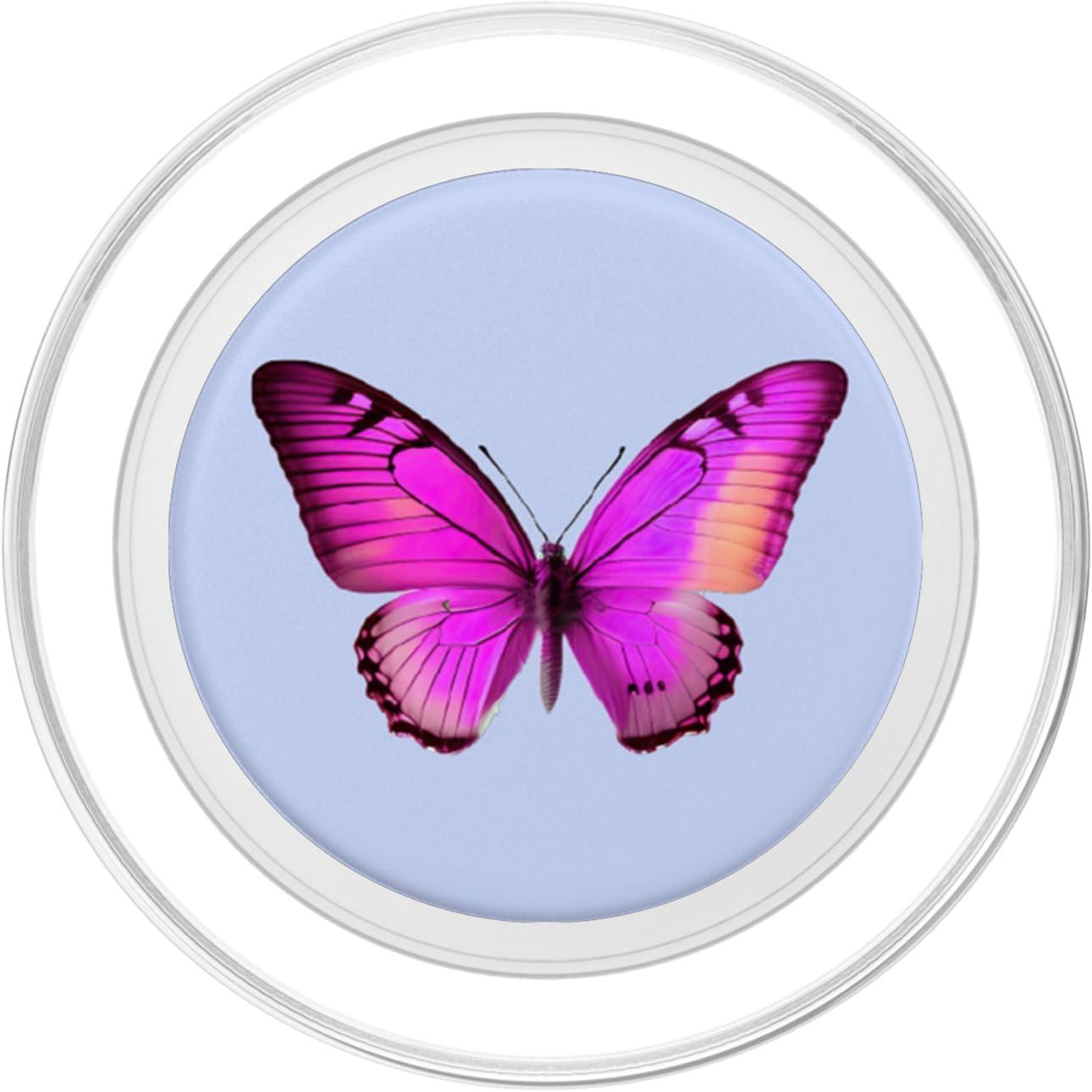 imagePopSockets Butterfly Phone Grip Magenta Flutterfly PopSockets PopGrip for MagSafeMagnetic PopGrip