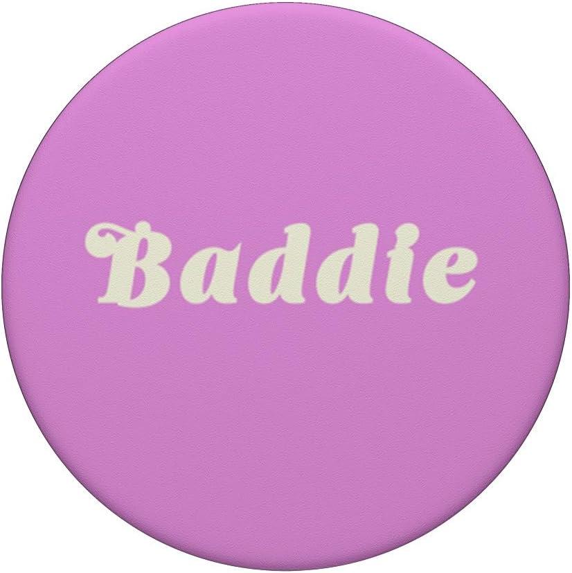 imagePopSockets Phone Grip Baddie PopSockets PopGrip for MagSafeAdhesive PopGrip
