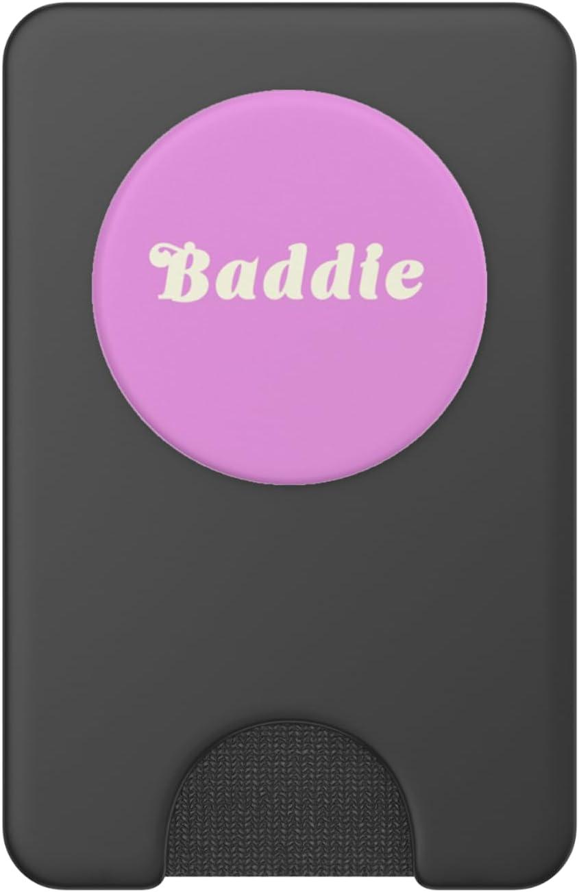 imagePopSockets Phone Grip Baddie PopSockets PopGrip for MagSafeMagnetic PopWallet