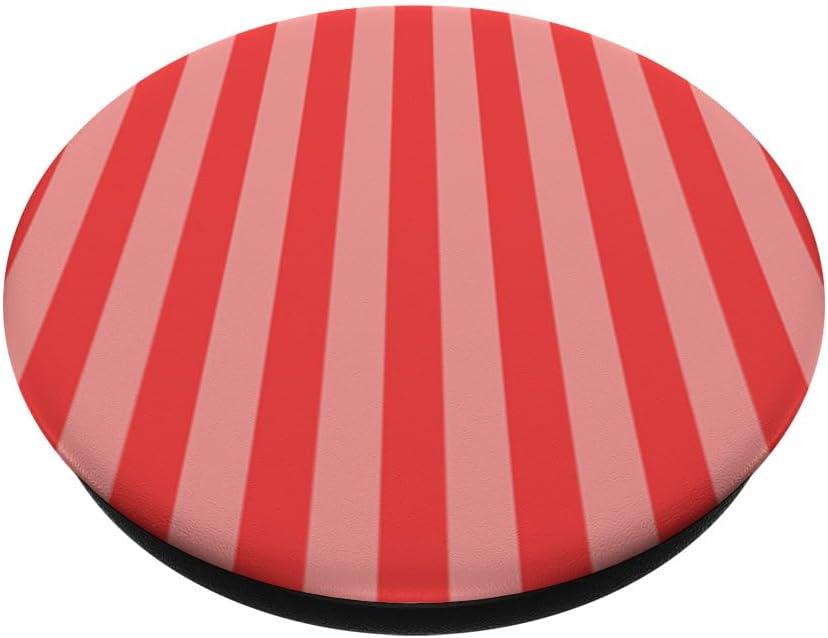 imagePopSockets Striped Phone Grip Candy Stripe PopSockets PopGrip for MagSafeAdhesive PopGrip