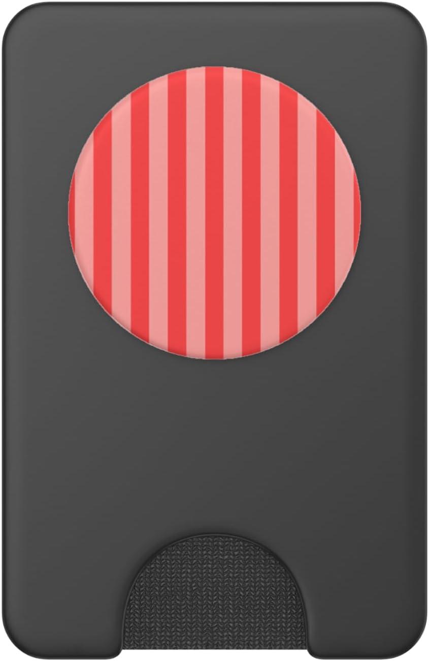 imagePopSockets Striped Phone Grip Candy Stripe PopSockets PopGrip for MagSafeMagnetic PopWallet
