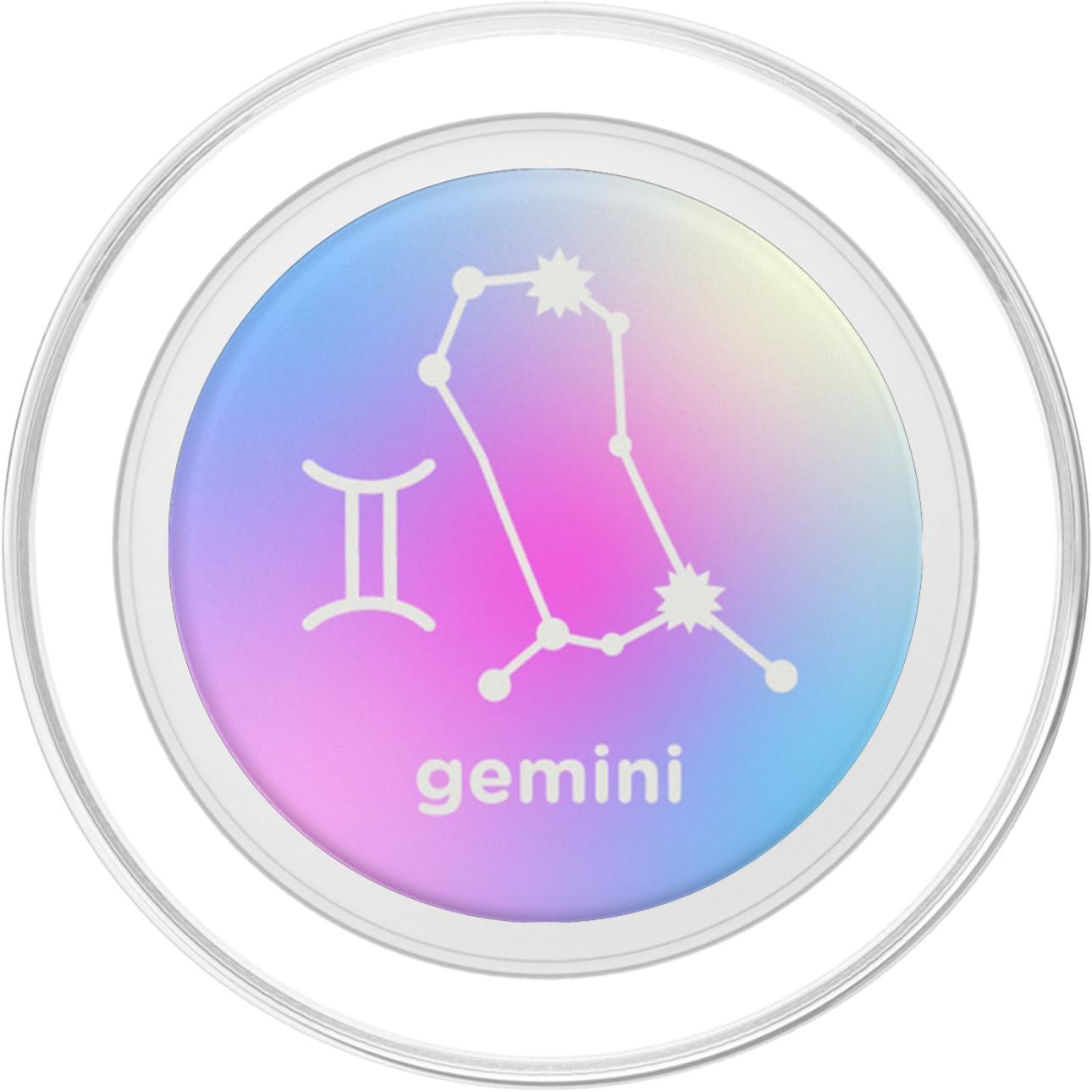 imagePopSockets Zodiac Phone Grip Gemini Constellation PopSockets PopGrip for MagSafeMagnetic PopGrip