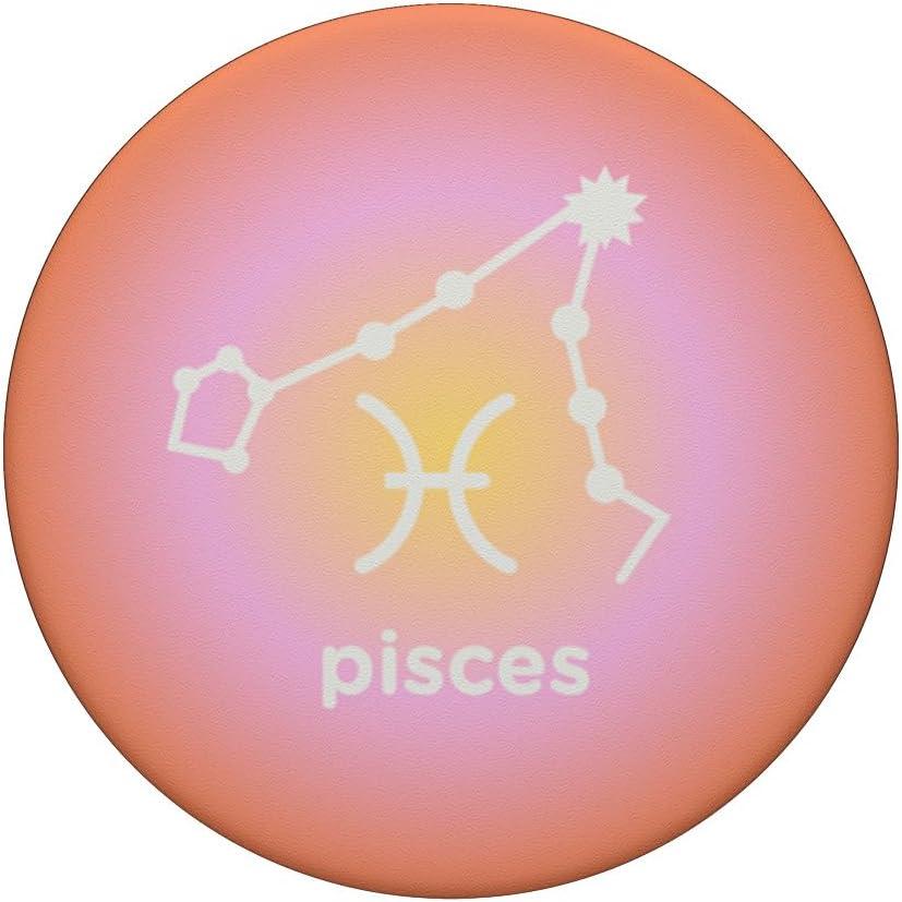 imagePopSockets Zodiac Phone Grip Pisces Constellation PopSockets PopGrip for MagSafeAdhesive PopGrip