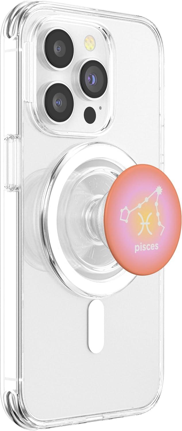 imagePopSockets Zodiac Phone Grip Pisces Constellation PopSockets PopGrip for MagSafeMagnetic PopGrip