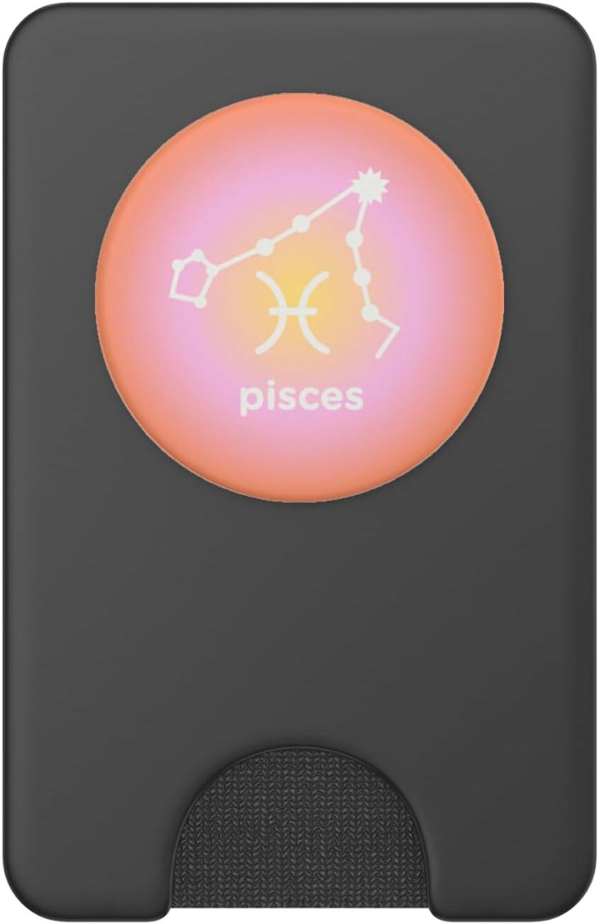 imagePopSockets Zodiac Phone Grip Pisces Constellation PopSockets PopGrip for MagSafeMagnetic PopWallet
