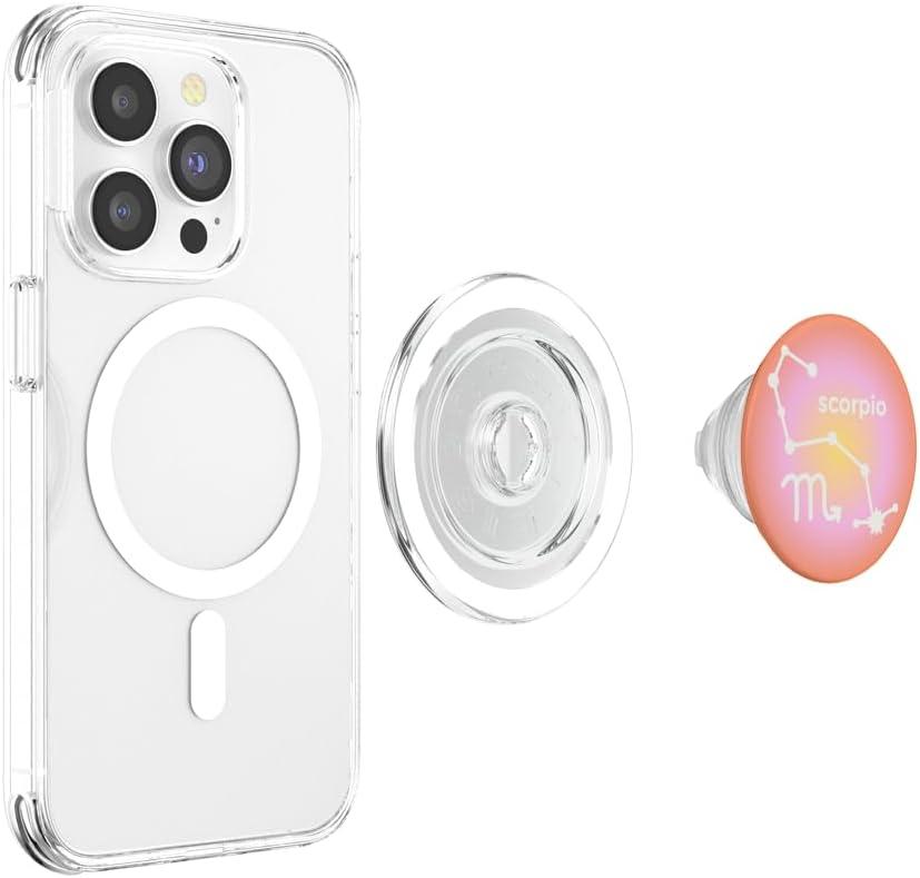 imagePopSockets Zodiac Phone Grip Scorpio Constellation PopSockets PopGrip for MagSafeMagnetic PopGrip