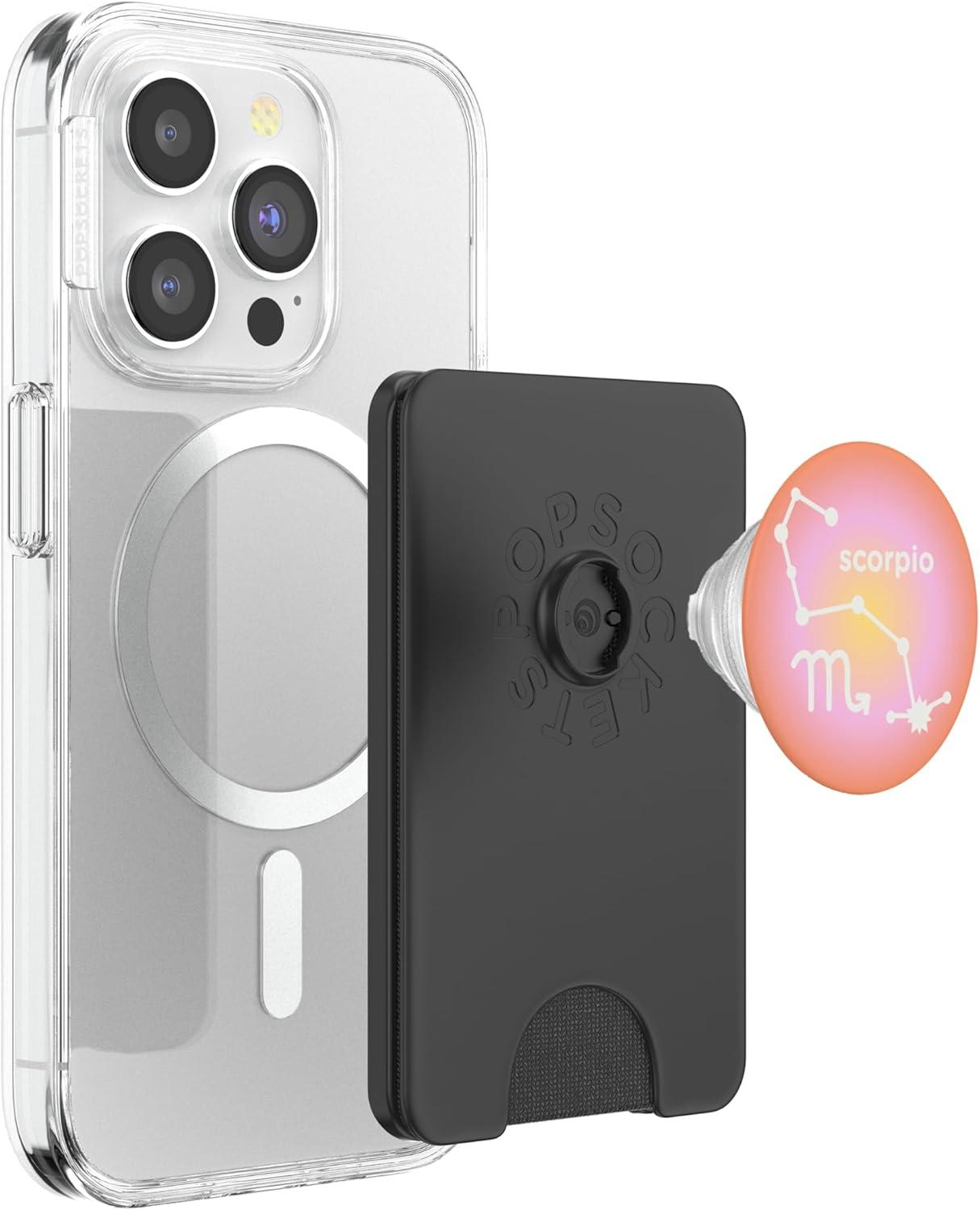 imagePopSockets Zodiac Phone Grip Scorpio Constellation PopSockets PopGrip for MagSafeMagnetic PopWallet