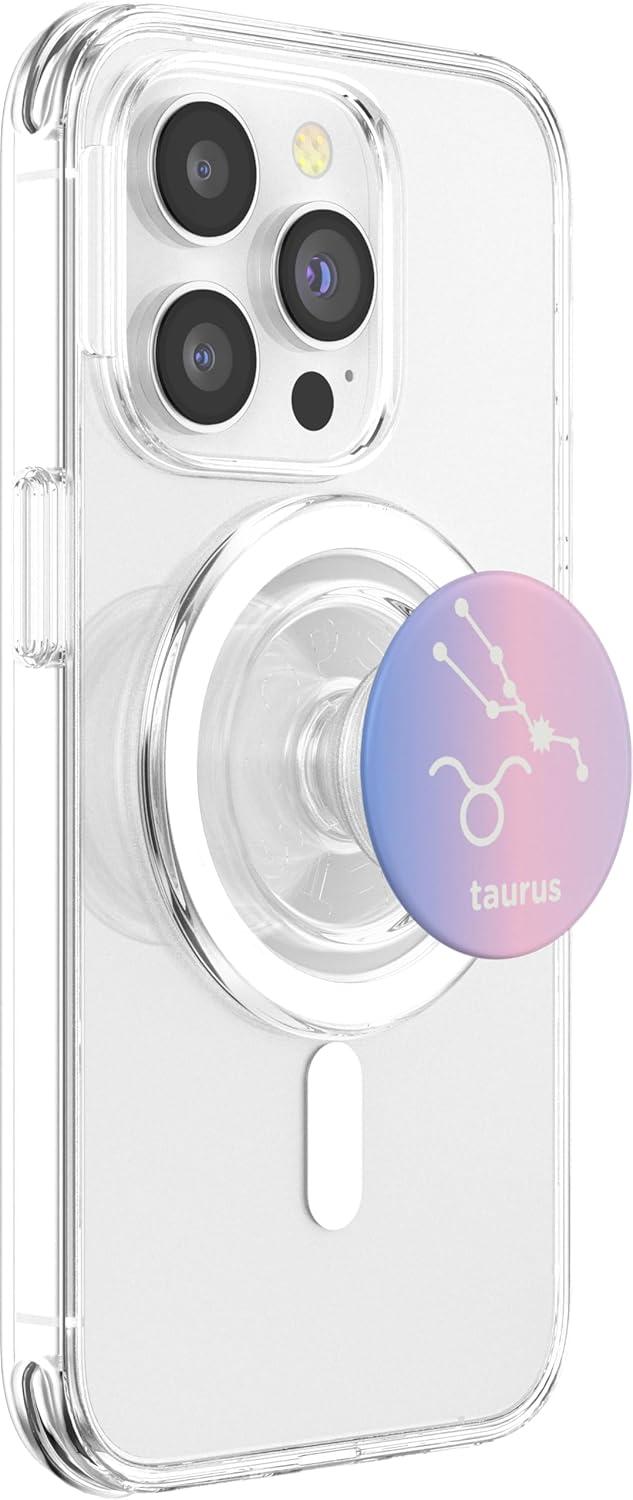 imagePopSockets Zodiac Phone Grip Taurus Constellation PopSockets PopGrip for MagSafeMagnetic PopGrip