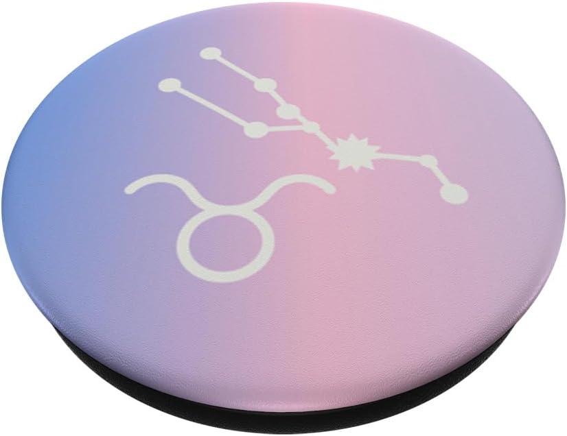 imagePopSockets Zodiac Phone Grip Taurus Star Sign PopSockets PopGrip for MagSafeAdhesive PopGrip