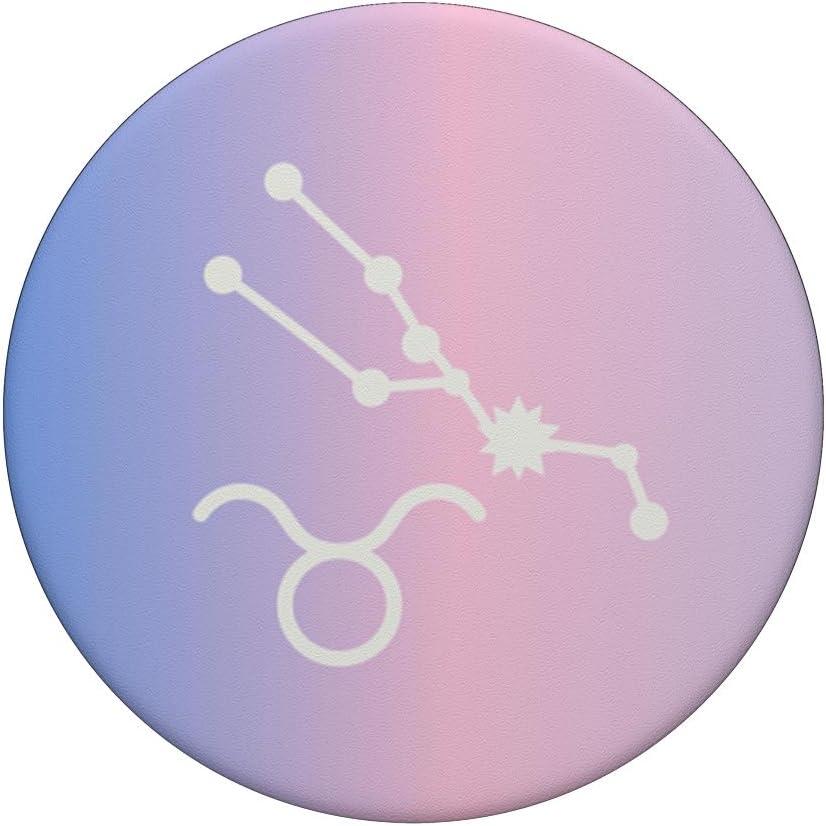 imagePopSockets Zodiac Phone Grip Taurus Star Sign PopSockets PopGrip for MagSafeAdhesive PopGrip
