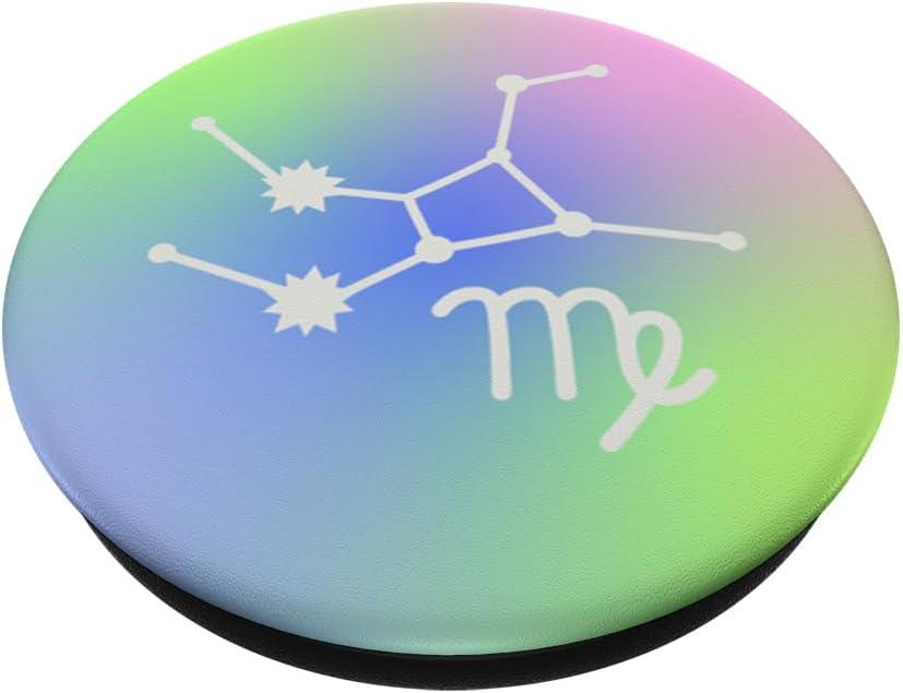 imagePopSockets Zodiac Phone Grip Virgo Star Sign PopSockets PopGrip for MagSafeAdhesive PopGrip