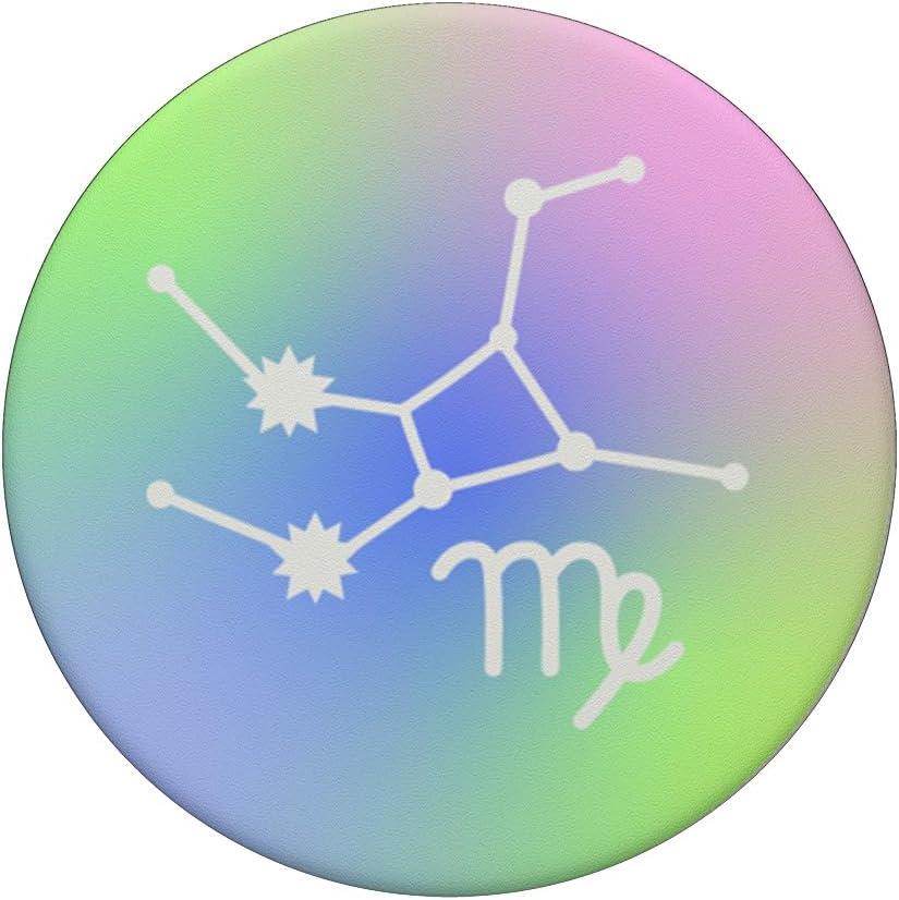 imagePopSockets Zodiac Phone Grip Virgo Star Sign PopSockets PopGrip for MagSafeAdhesive PopGrip