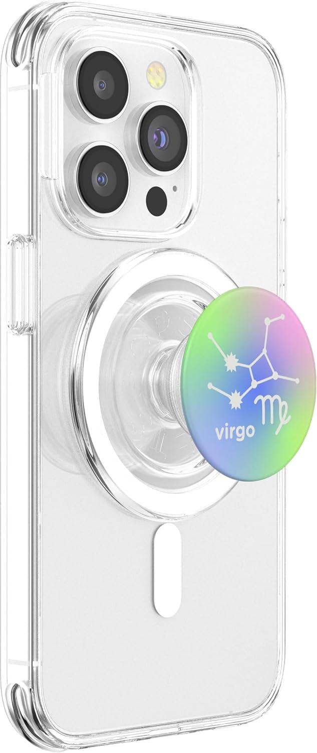 imagePopSockets Zodiac Phone Grip Virgo Zodiac Sign PopSockets PopGrip for MagSafeMagnetic PopGrip