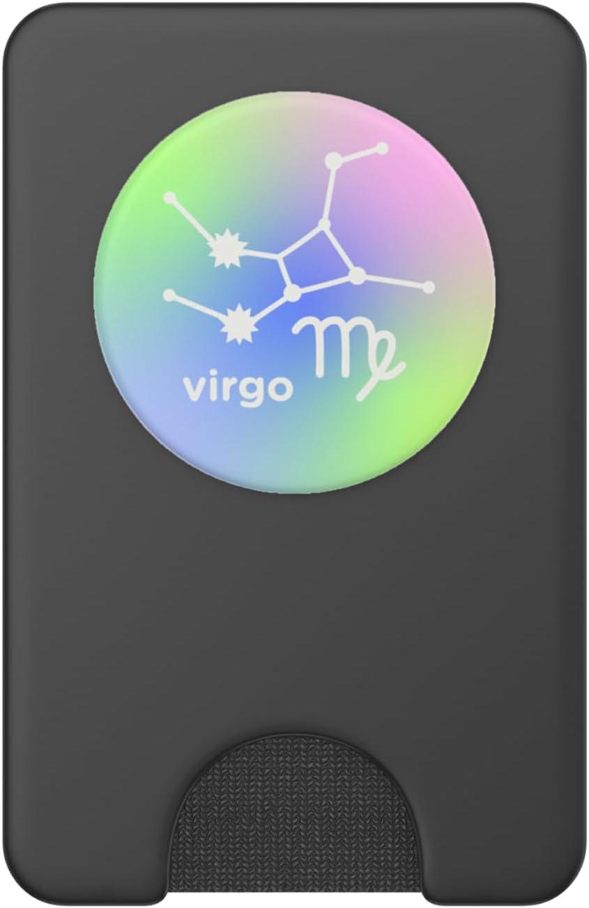 imagePopSockets Zodiac Phone Grip Virgo Zodiac Sign PopSockets PopGrip for MagSafeMagnetic PopWallet