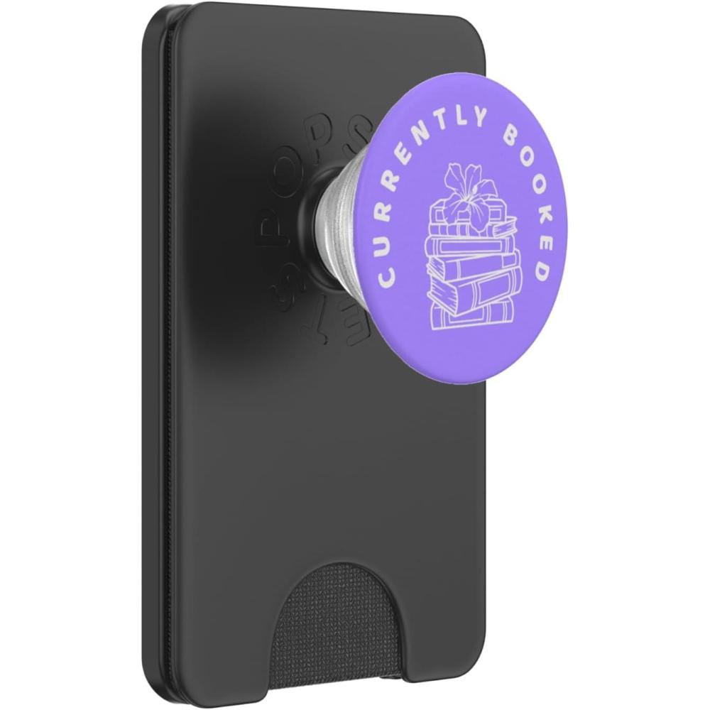 imagePopSockets Bookish Phone Grip amp Stand Currently Booked PopSockets PopGrip for MagSafeMagnetic PopWallet