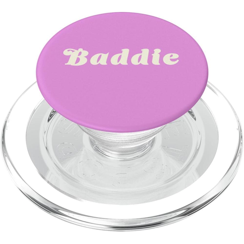 imagePopSockets Phone Grip Baddie PopSockets PopGrip for MagSafeMagnetic PopGrip