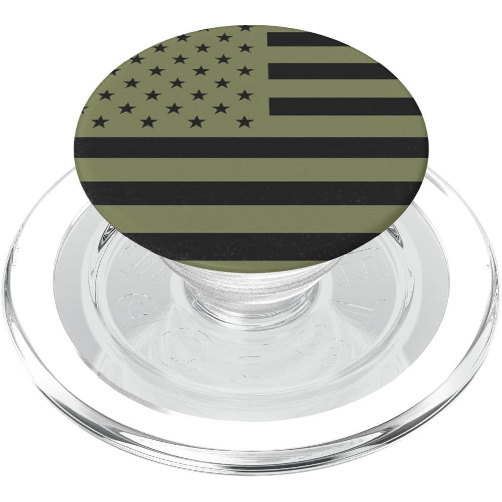 imagePopSockets Phone Grip Olive Americana PopSockets PopGrip for MagSafeMagnetic PopGrip