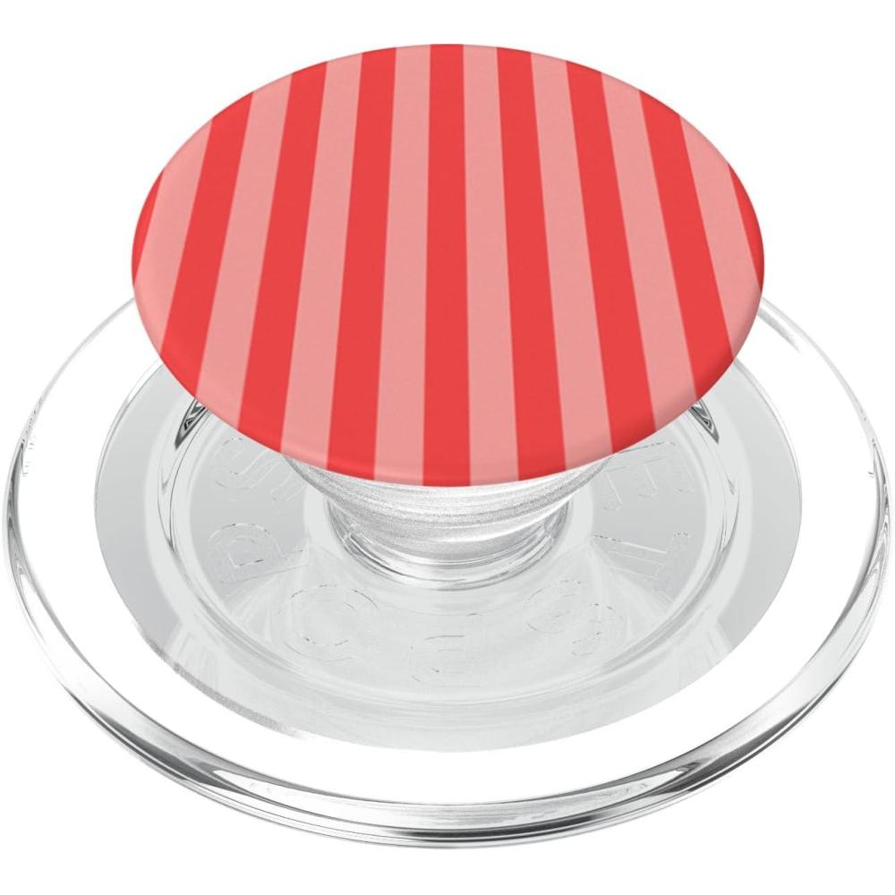 imagePopSockets Striped Phone Grip Candy Stripe PopSockets PopGrip for MagSafeMagnetic PopGrip