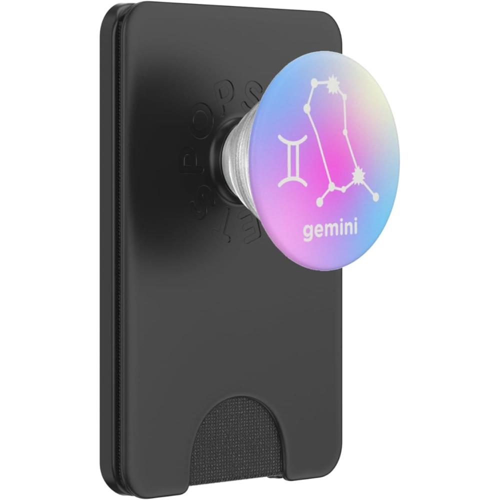 imagePopSockets Zodiac Phone Grip Gemini Constellation PopSockets PopGrip for MagSafeMagnetic PopWallet