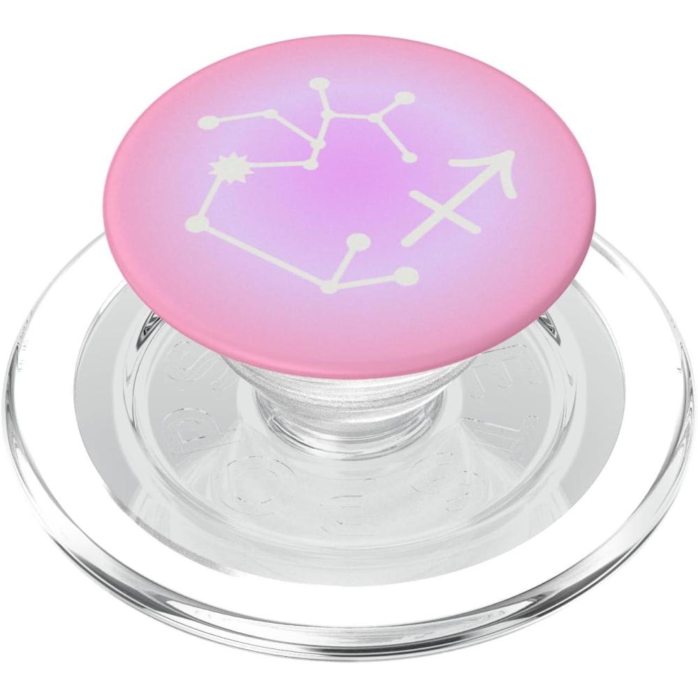 imagePopSockets Zodiac Phone Grip Sagittarius Star Sign PopSockets PopGrip for MagSafeMagnetic PopGrip