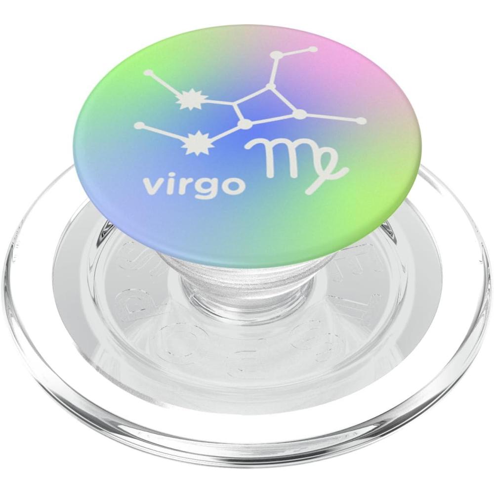 imagePopSockets Zodiac Phone Grip  Virgo Zodiac Sign PopSockets PopGrip for MagSafeMagnetic PopGrip