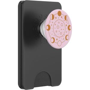 PopSockets Celestial Phone Grip – Golden Moon Cycle PopSockets PopGrip for MagSafe(Magnetic PopWallet)