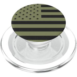 PopSockets Phone Grip – Olive Americana PopSockets PopGrip for MagSafe(Magnetic PopGrip)