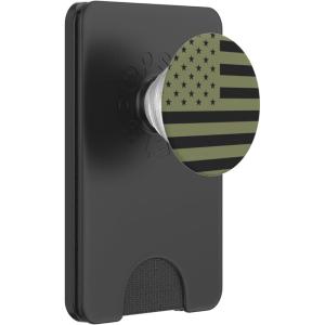 PopSockets Phone Grip – Olive Americana PopSockets PopGrip for MagSafe(Magnetic PopWallet)