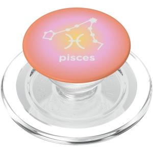 PopSockets Zodiac Phone Grip – Pisces Constellation PopSockets PopGrip for MagSafe(Magnetic PopGrip)