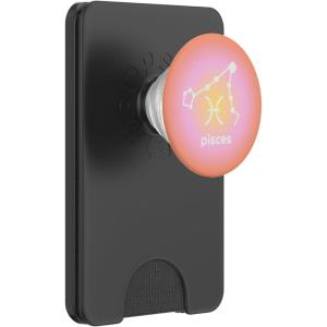 PopSockets Zodiac Phone Grip – Pisces Constellation PopSockets PopGrip for MagSafe(Magnetic PopWallet)