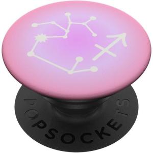 PopSockets Zodiac Phone Grip – Sagittarius Star Sign PopSockets PopGrip for MagSafe(Adhesive PopGrip)