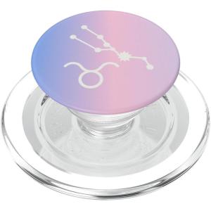 PopSockets Zodiac Phone Grip – Taurus Star Sign PopSockets PopGrip for MagSafe(Magnetic PopGrip)