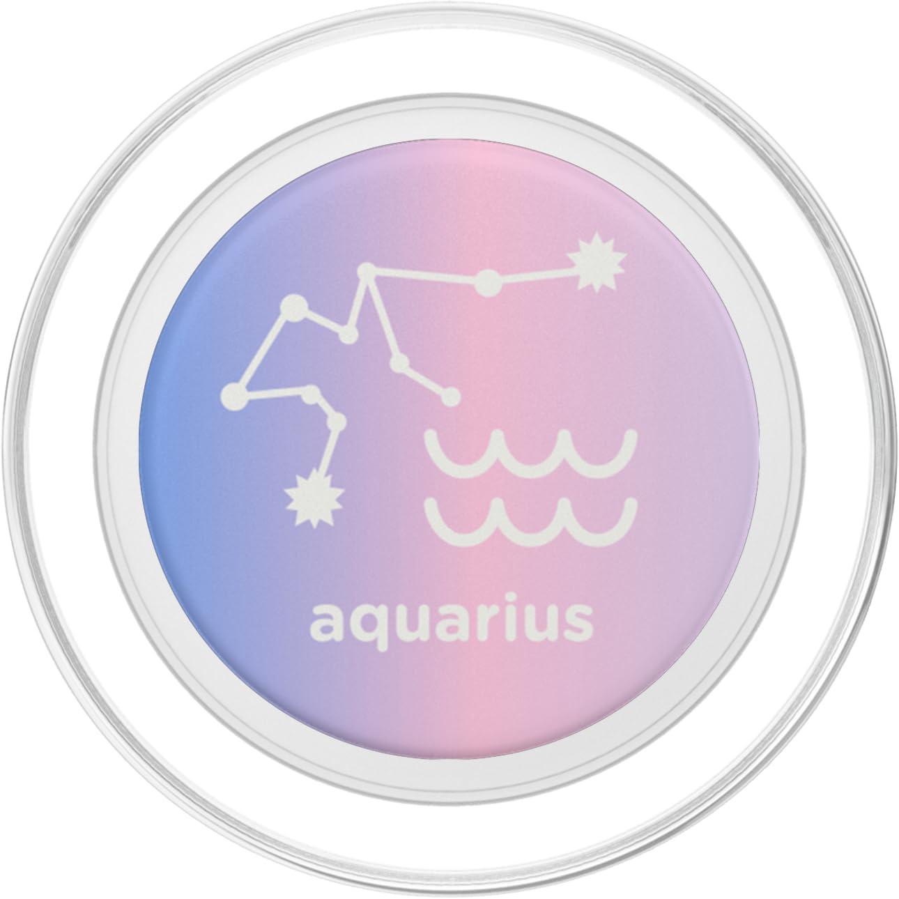 imagePopSockets Zodiac Phone Grip Aquarius Aura PopSockets PopGrip for MagSafeMagnetic PopGrip