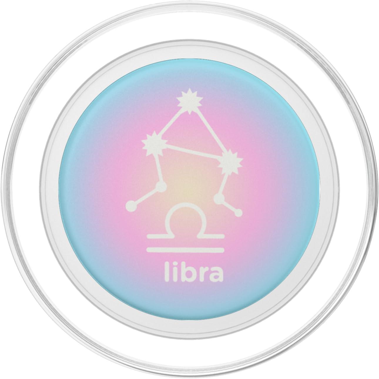 imagePopSockets Zodiac Phone Grip Libra Zodiac Sign PopSockets PopGrip for MagSafeMagnetic PopGrip