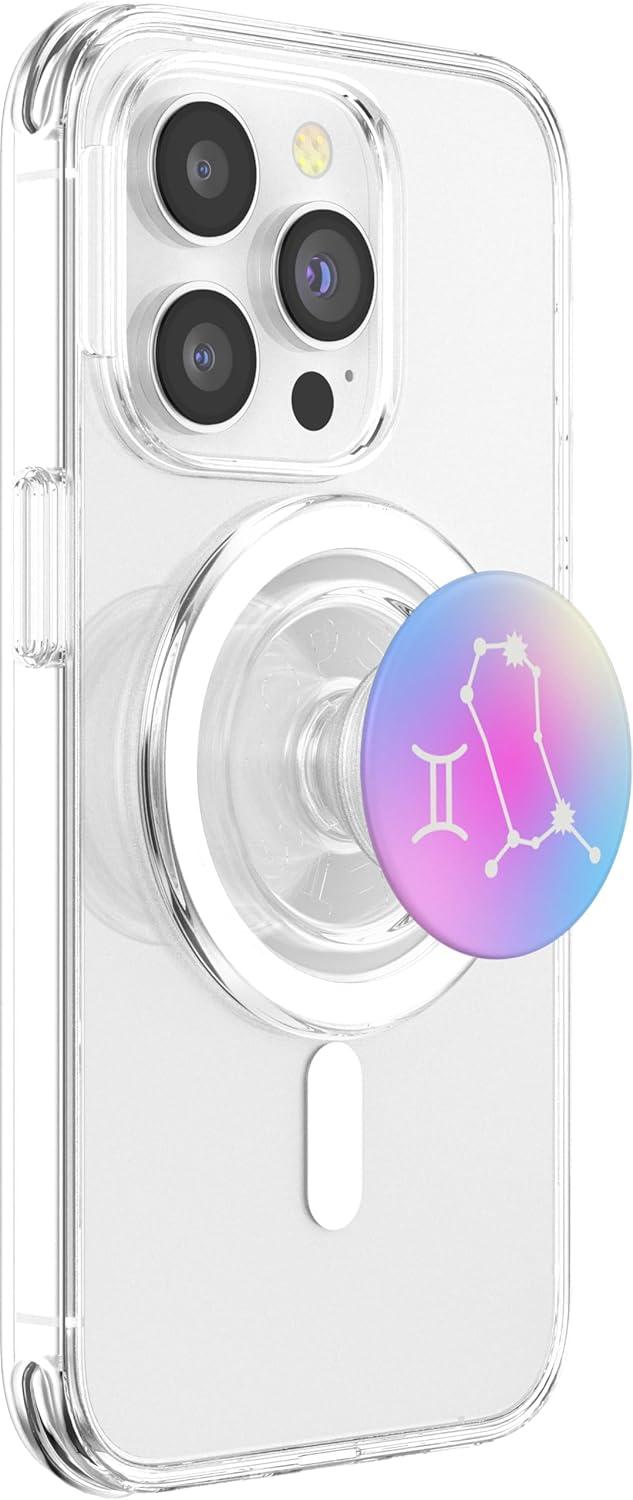 imagePopSockets Zodiac Phone Grip Gemini Star Sign PopSockets Adhesive PopGripMagnetic PopGrip