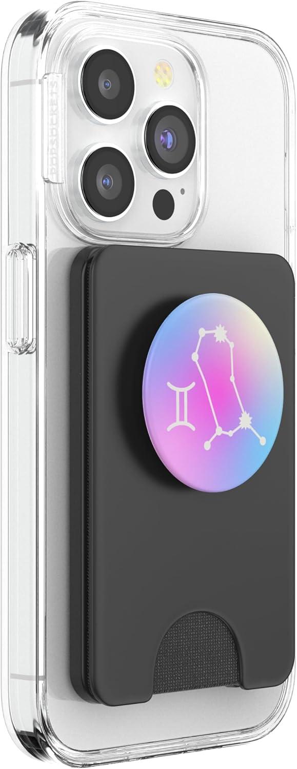 imagePopSockets Zodiac Phone Grip Gemini Star Sign PopSockets Adhesive PopGripMagnetic PopWallet