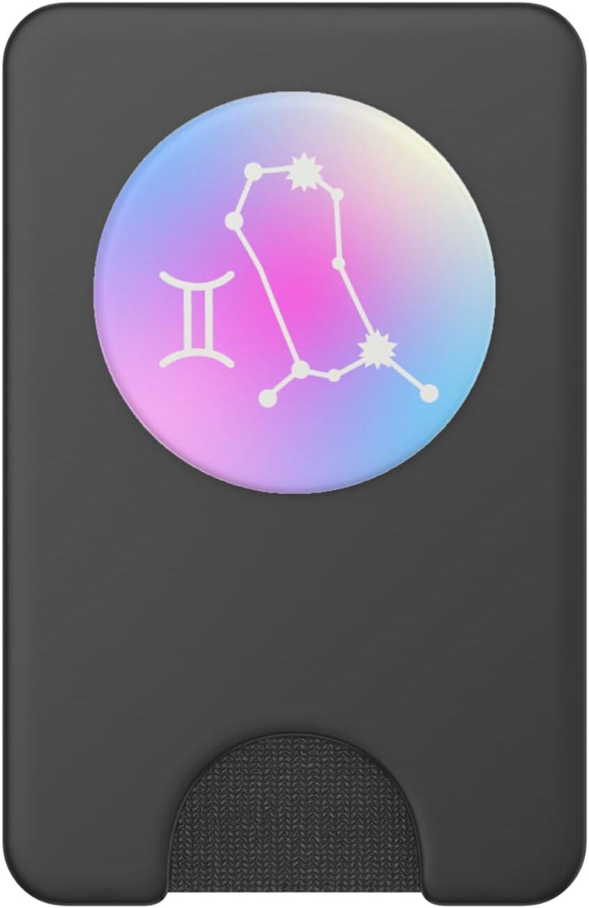 imagePopSockets Zodiac Phone Grip Gemini Star Sign PopSockets Adhesive PopGripMagnetic PopWallet