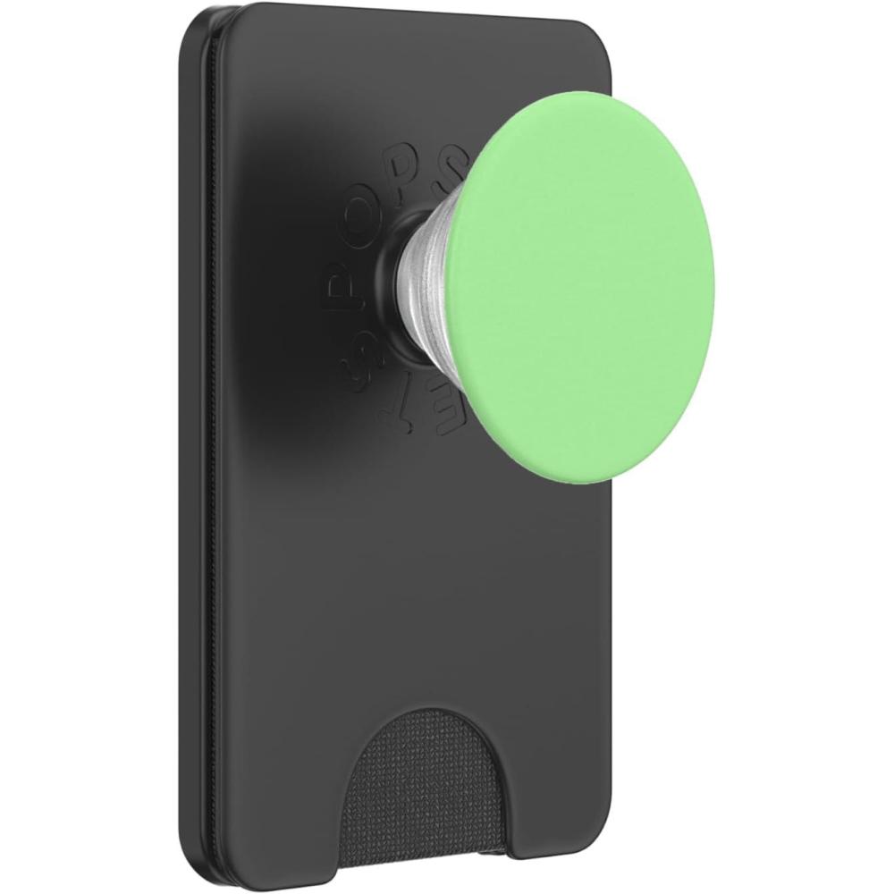imagePopSockets Phone Grip Light Green PopSockets Adhesive PopGripMagnetic PopWallet