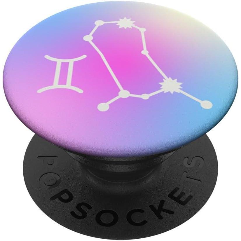 imagePopSockets Zodiac Phone Grip Gemini Star Sign PopSockets Adhesive PopGripAdhesive PopGrip