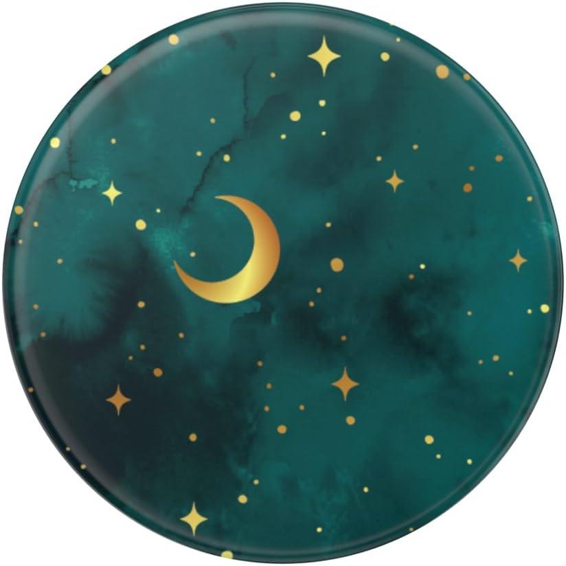 imagePopSockets Adhesive Phone Grip Holder Phone Stand Plantbased Translucent Comic KoiMystic Forest