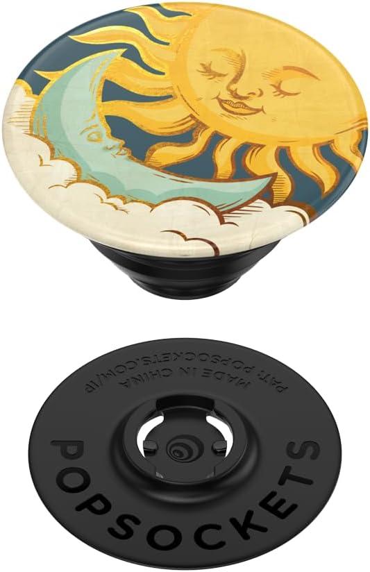 imagePopSockets Adhesive Phone Grip Holder Phone Stand Plantbased Translucent Comic KoiStar Crossed Lovers