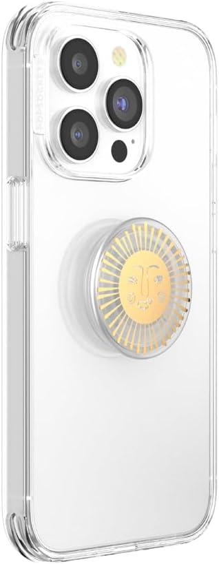 imagePopSockets Adhesive Phone Grip Holder Phone Stand Plantbased Translucent Comic KoiSun Goddess