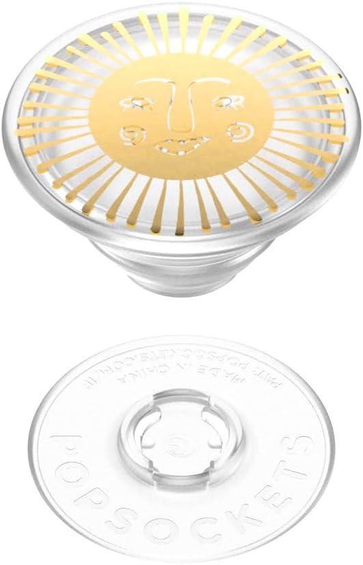 imagePopSockets Adhesive Phone Grip Holder Phone Stand Plantbased Translucent Comic KoiSun Goddess